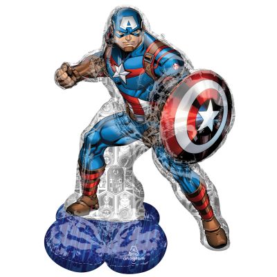 Captain America Standing Airz Foil Balloon