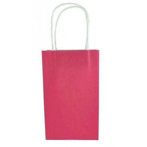 Eco-Friendly Fuchsia Paper Party Bags - Party Affair