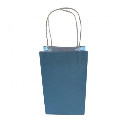 Eco-Friendly Pastel Blue Paper Party Bags - Party Affair