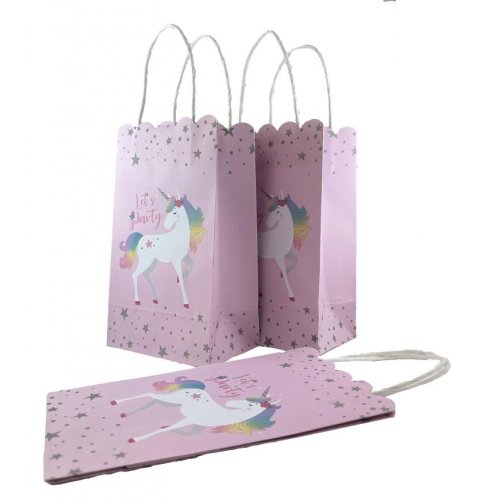 Eco-Friendly Unicorn Paper Party Bags