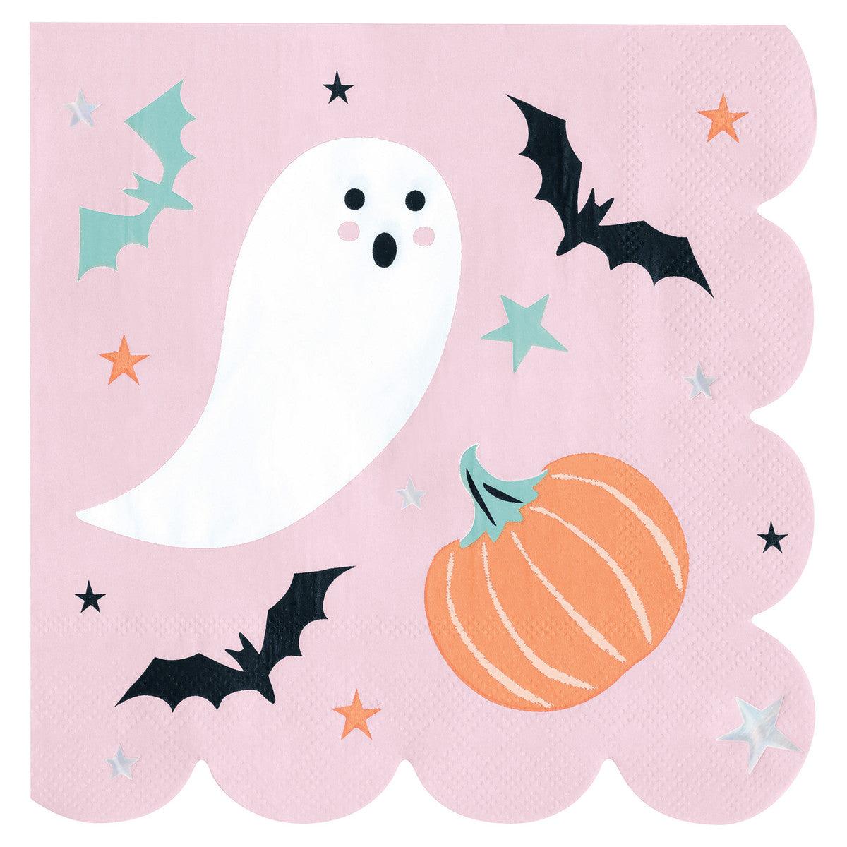Pastel Hauntings Halloween Lunch Napkins - Party Affair