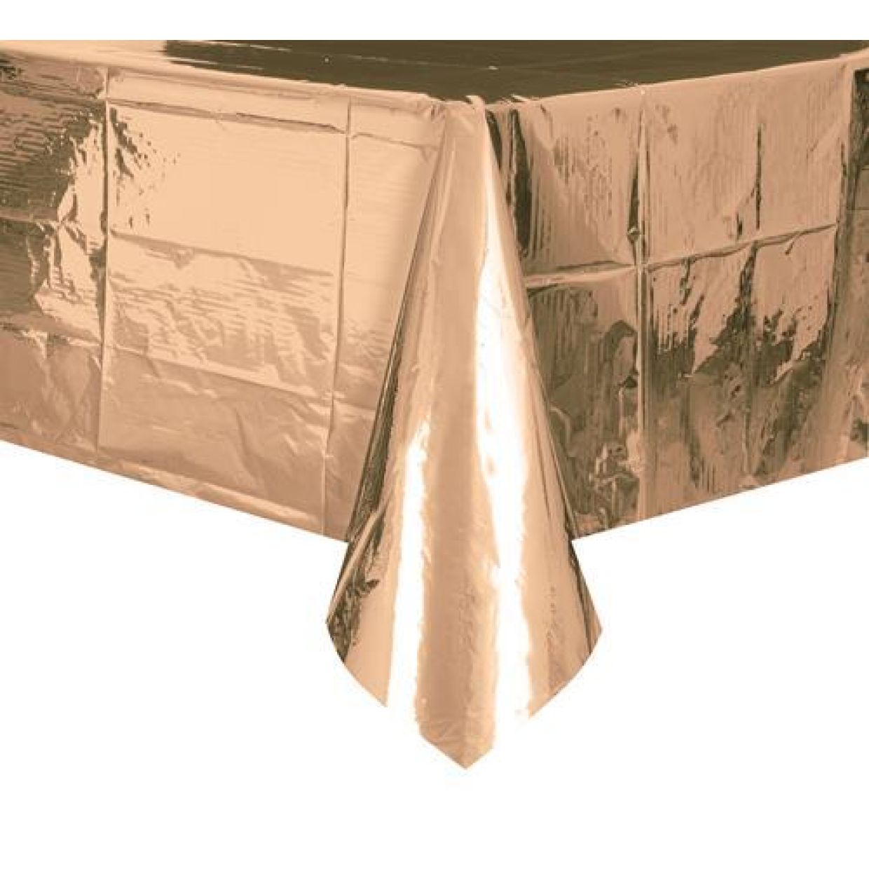 Rectangle Foil Tablecover - Rose Gold - Party Affair