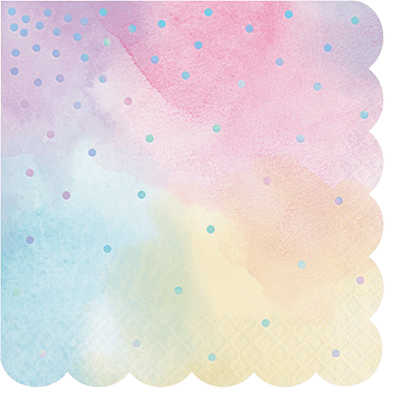 Iridescent Foil Cocktail Napkins - Party Affair