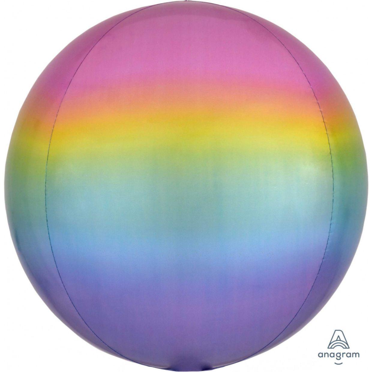Ombre Pastel Orbz Foil Balloon - Party Affair