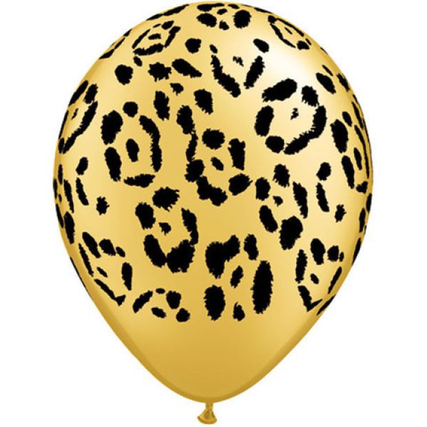 Leopard Spots Print Latex Balloon