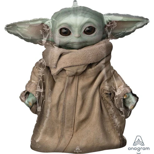 Star Wars Mandalorian The Child Baby Yoda Foil Balloon Shape