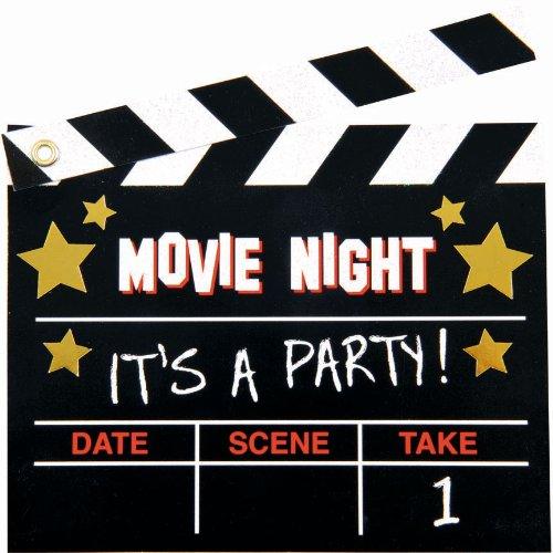 Hollywood Movie Clapper Board Invitations - Party Affair
