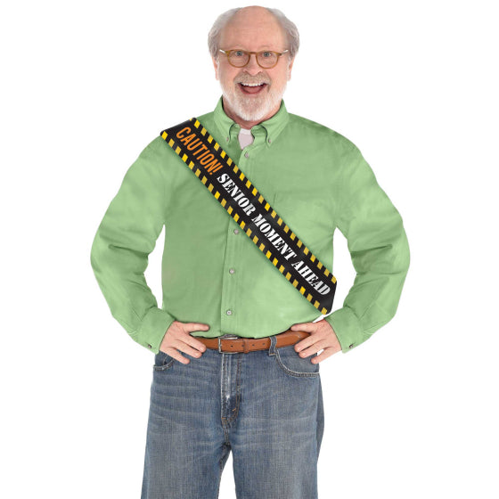 Senior Moment Ahead Sash - Party Affair