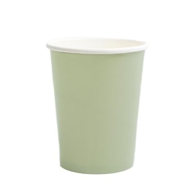 Eucalyptus Green Paper Cups