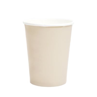 White Sand Paper Cups