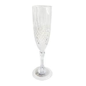Crystal Look Clear Acrylic Champagne Glass