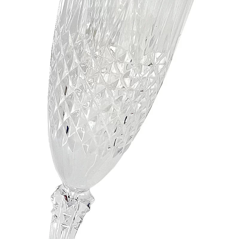 Crystal Look Clear Acrylic Champagne Glass
