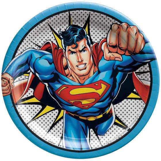 Superman Paper Plates - Party Affair