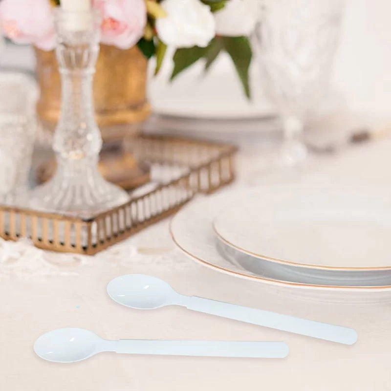 White Reusable Plastic Spoon 20pk - Party Affair