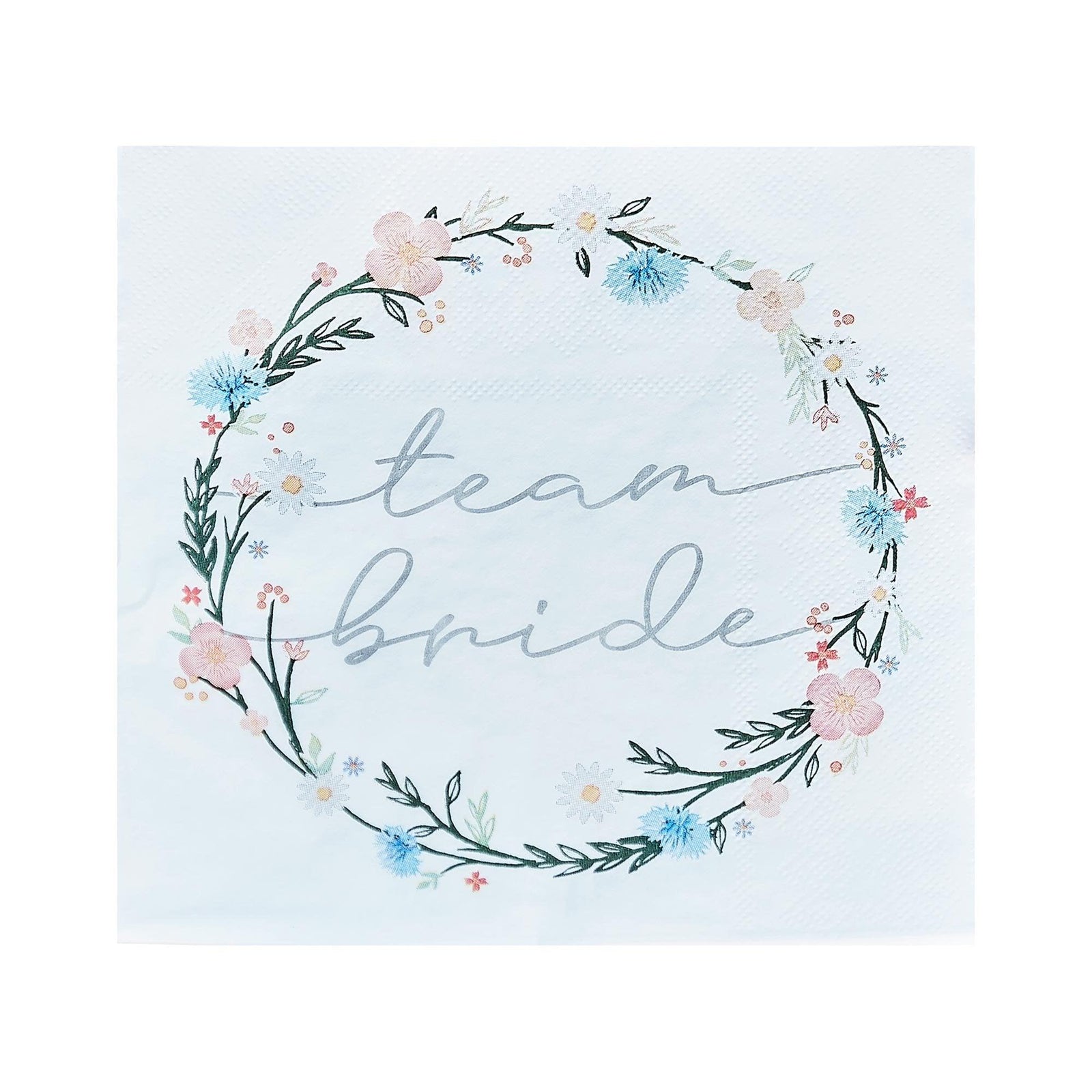 Boho Team Bride Paper Lunch Napkins - Party Affair