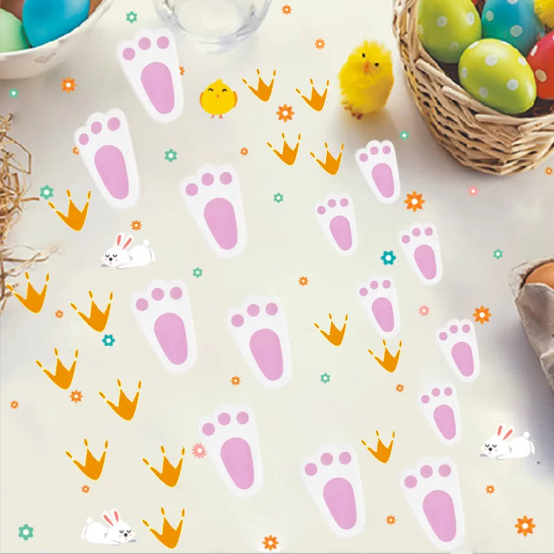 Bunny Footprints Sticker - Party Affair