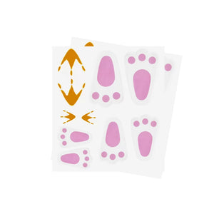 Bunny Footprints Sticker - Party Affair