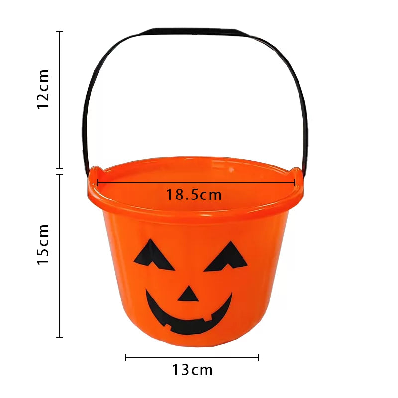 Halloween Trick or Treat Pumpkin Bucket Pail