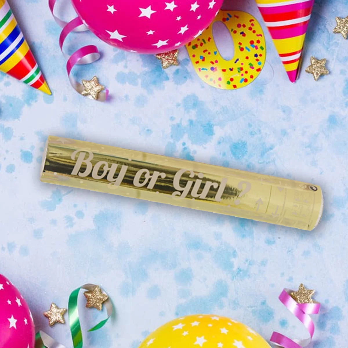 Blue Gender Reveal Confetti Popper - Party Affair