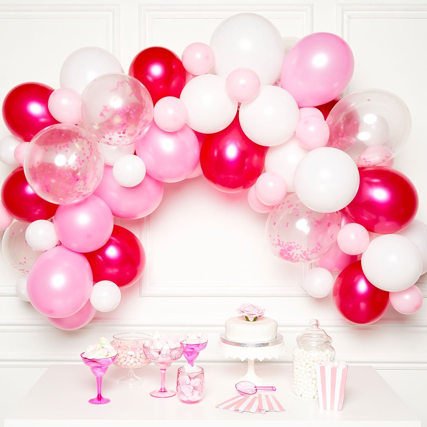 Pink DIY Balloon Garland Kit