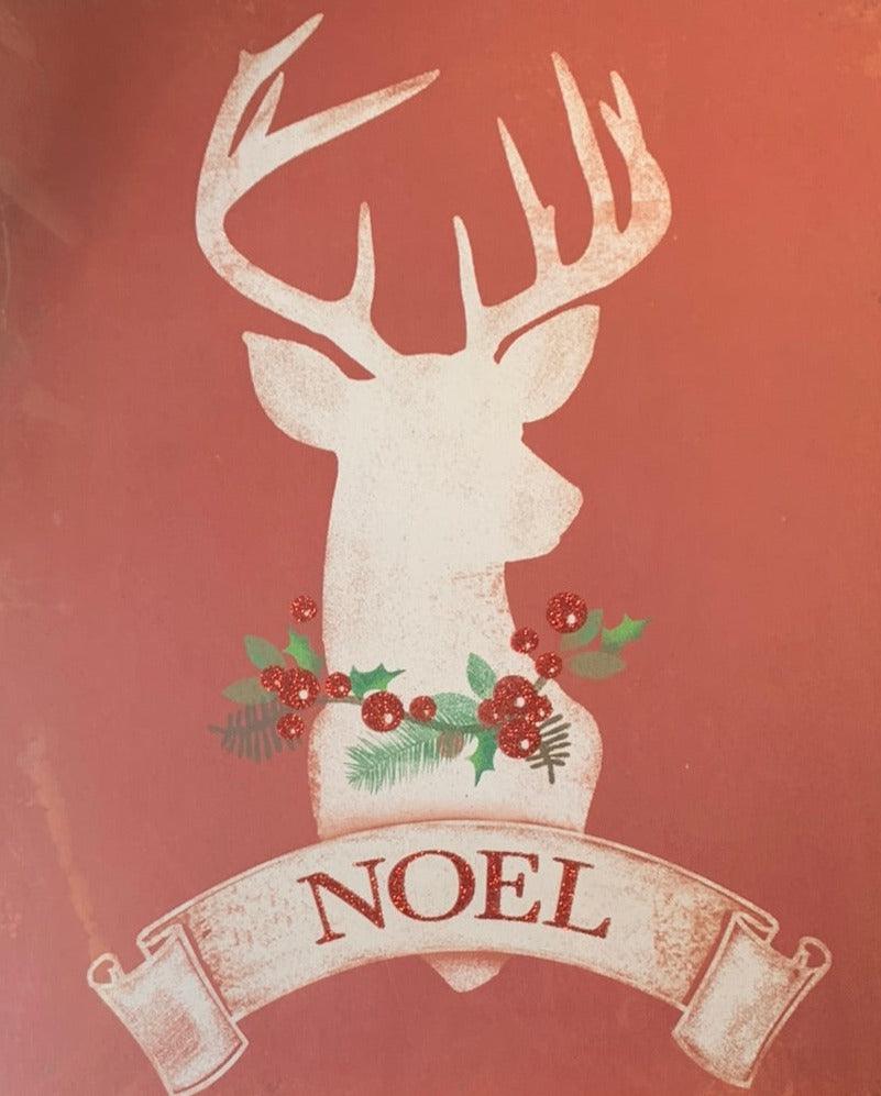 Noel Deer Standing Art - Party Affair