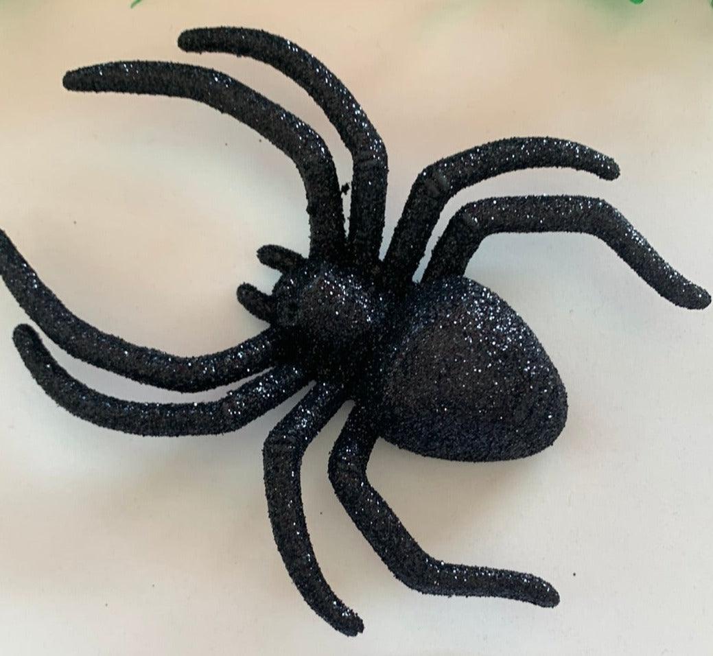 Black Glitter Spider - Party Affair
