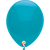 Turquoise Latex Balloon - Pack 25 Flat