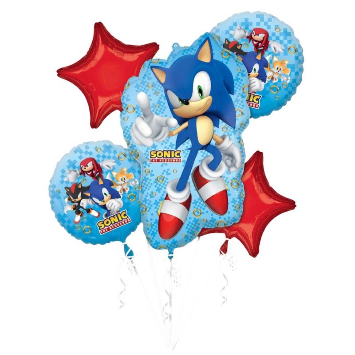 Balloon Bouquet Kit Sonic the Hedgehog - Party Affair