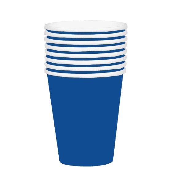 Bright Royal Blue Paper Cups - FSC - Party Affair