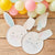 Eggciting Easter Bunny Lunch Plates