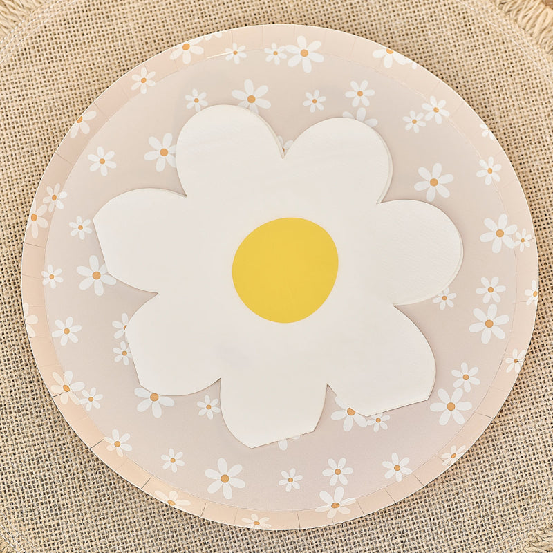 Daisy Paper Lunch Napkins