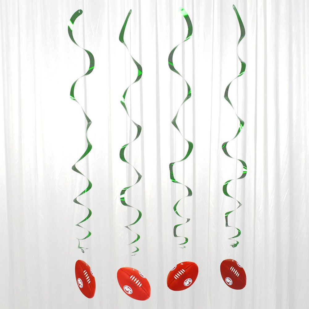 AFL Football Hanging Swirls