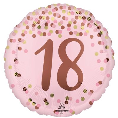 Pretty Pink 18th Foil Balloon