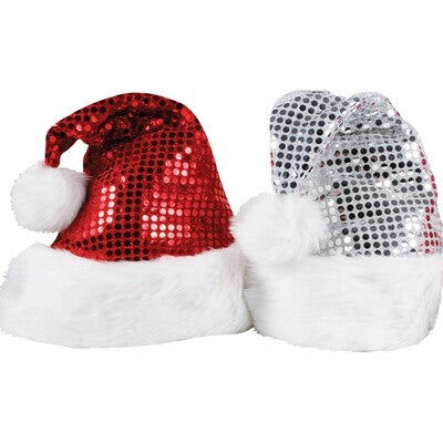 Sequin Santa Hat