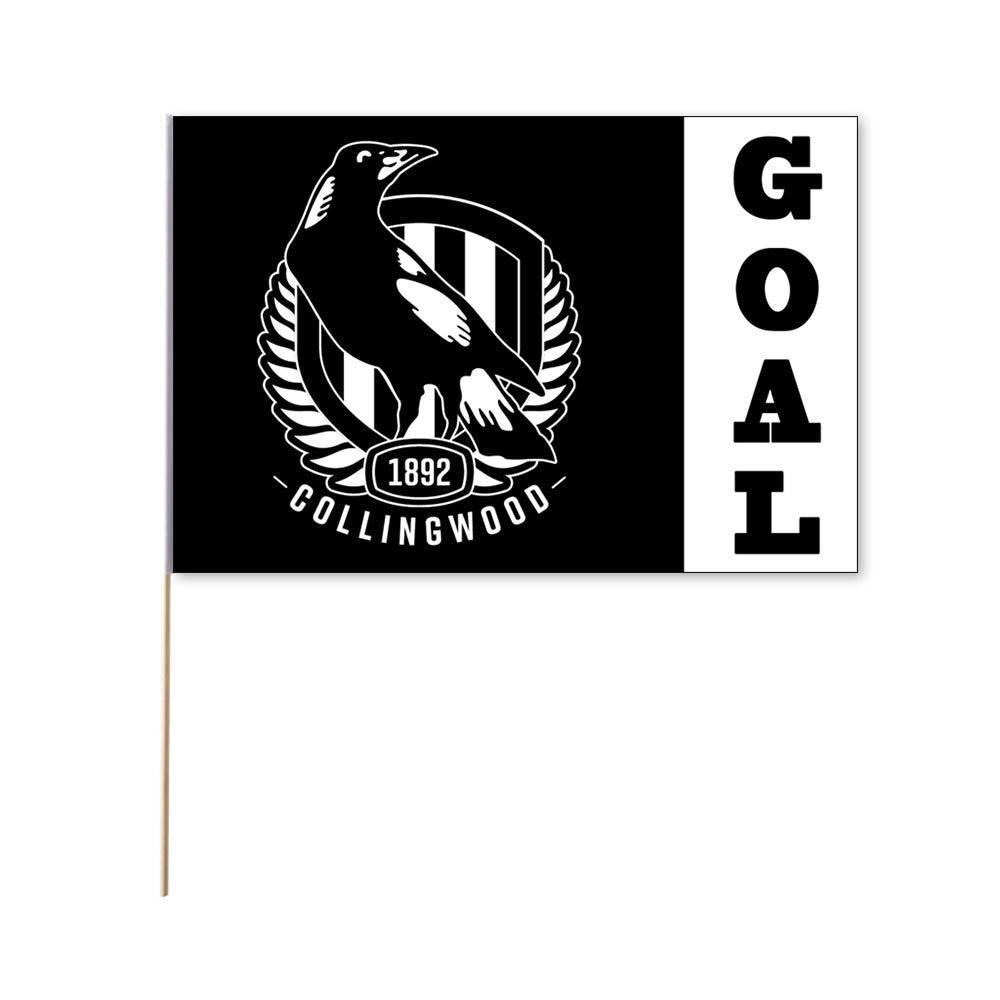 Large Collingwood Supporters Cloth Flag - Party Affair