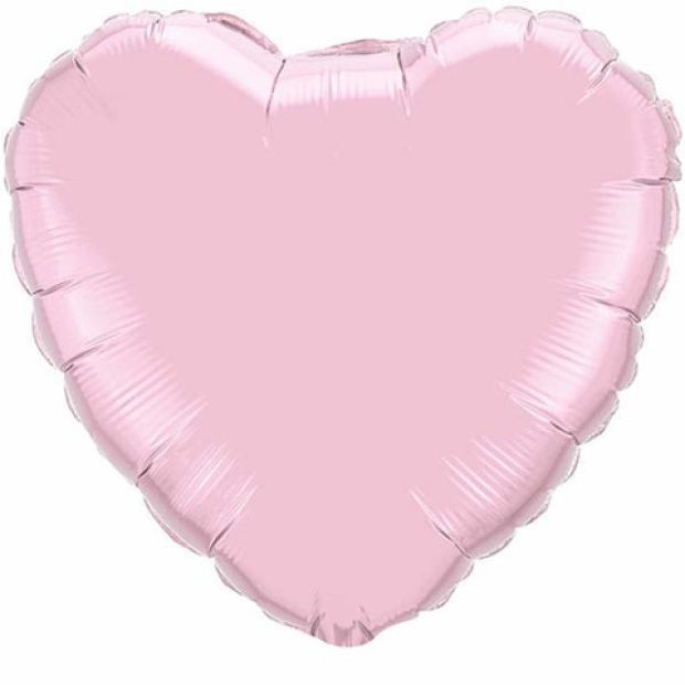 Jumbo Pearl Pink Heart Shape Foil Balloon