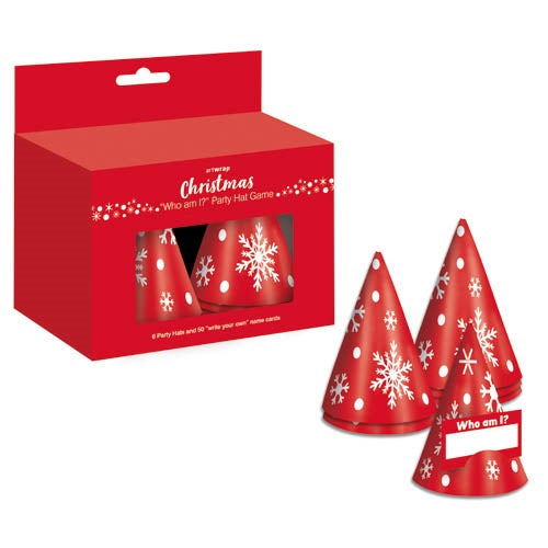 Christmas Who am I Hat Game