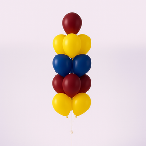 Brisbane AFL Balloon Bouquet Tower of 13