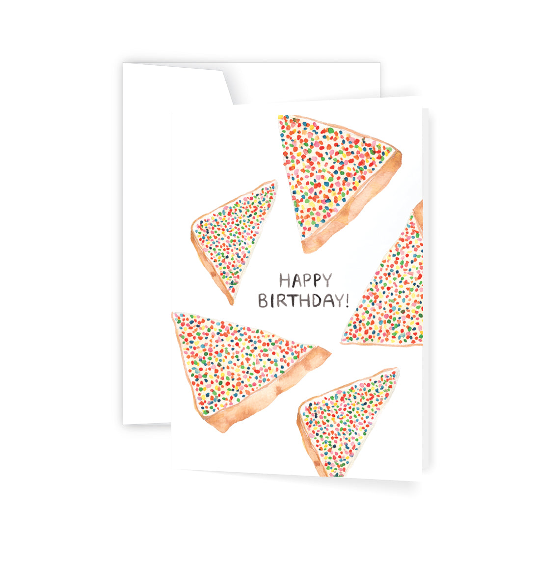 Fairy Bread Greeting Card