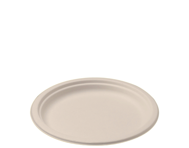 Round (Enviroboard) Paper Snack Plates - 25