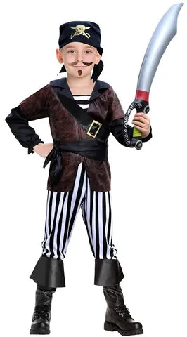 CARRIBEAN PIRATE BOY LARGE 10-12