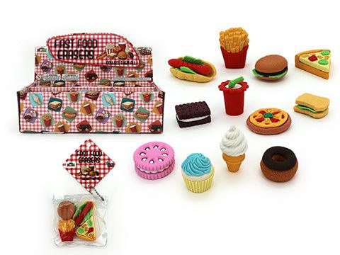 Erasers- Fast Food Sets - Party Affair