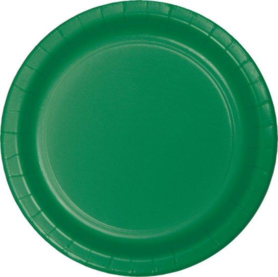 Emerald Green Paper Dinner Plates - Party Affair
