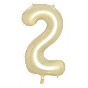 2026 Helium Foil Number Numbers Set - New Years