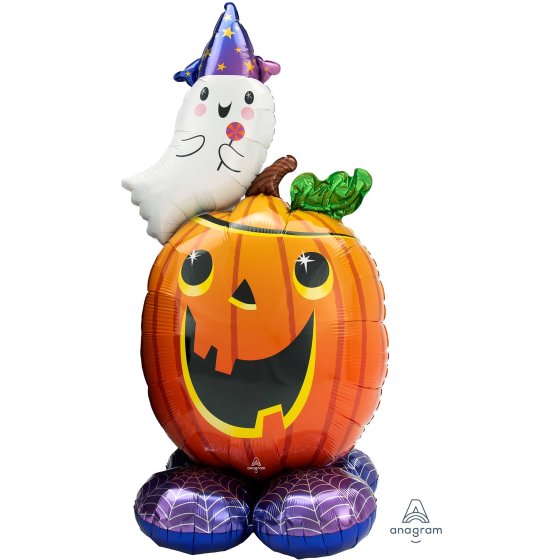 Halloween Pumpkin and Ghost Airloonz