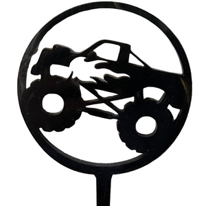 Monster Truck Acrylic Cake Topper