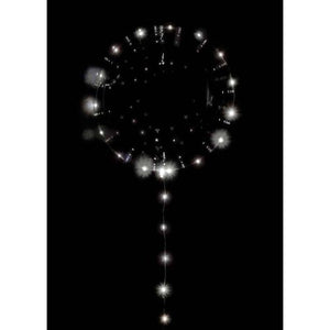 LED Light Up Balloon PVC Bright White Ea