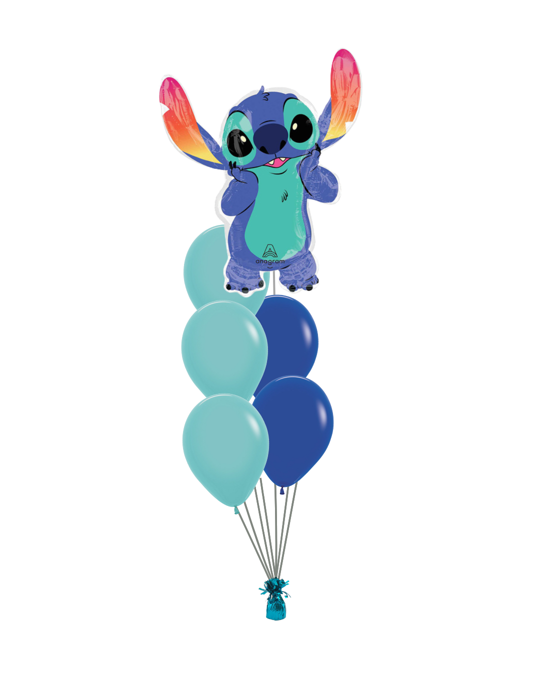 Aloha Lilo and Stitch Balloon Bouquet