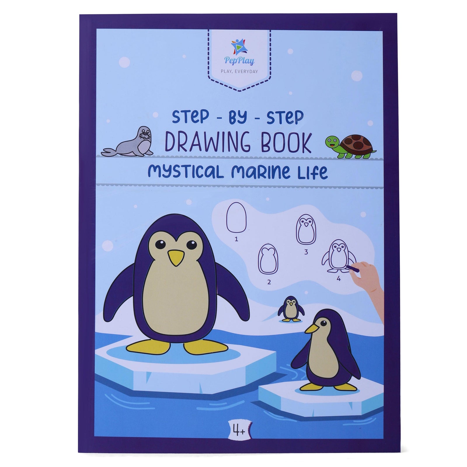 Step-By-Step Drawing Book-Mystical Marine Life - Party Affair