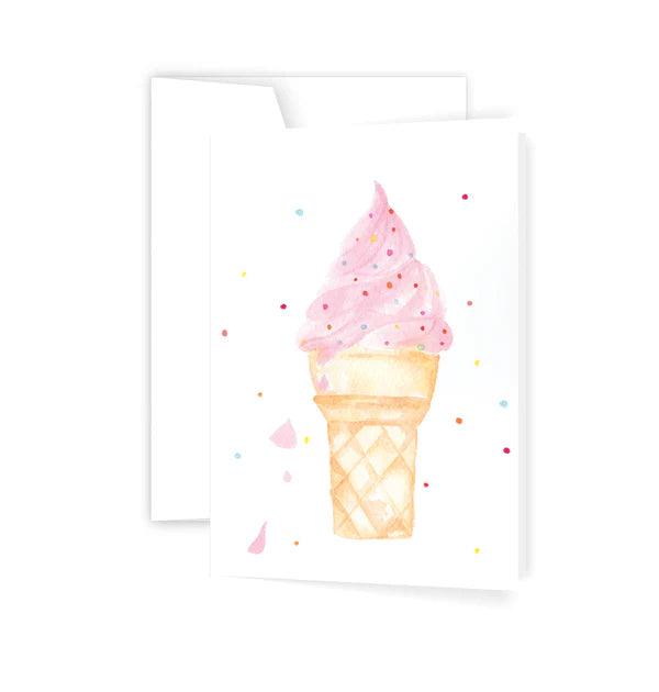 Ice Cream Greeting Card - Party Affair